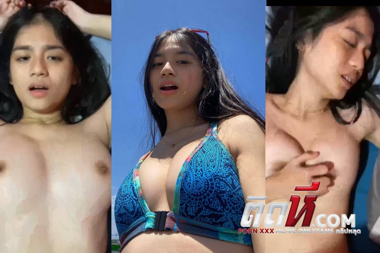 คลิปหลุดมาใหม่ สาววัยรุ่นโดนเย็ดจัดหนัก ตัวเล็กแต่โดนควยอย่างใหญ่ กระแทกหีเย็ดแรงๆ แล้วบีบคอไปด้วย ร้องครางลั่น