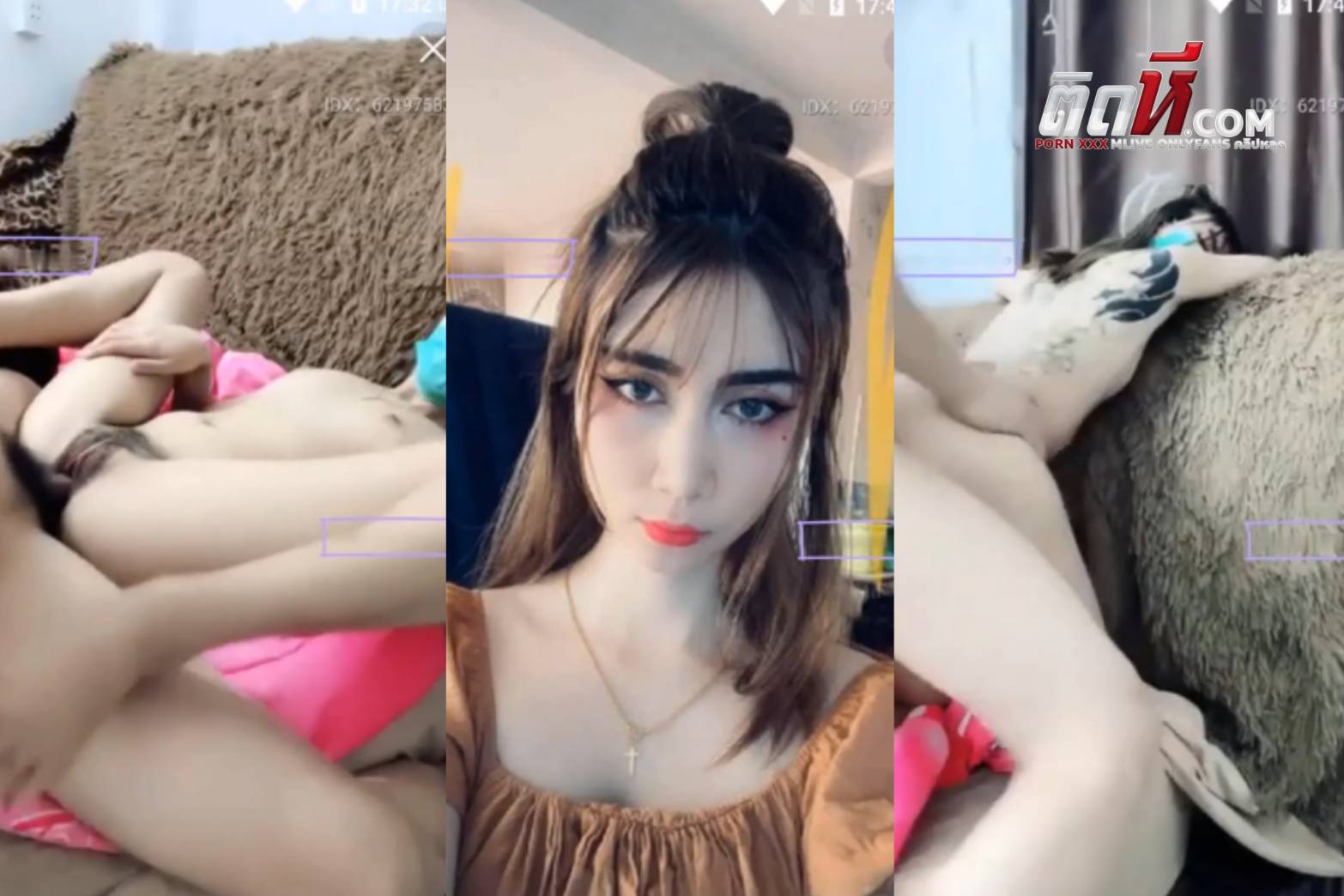 คลิปหลุดMlive คู่เทพ น้องกิ๊ฟ IDX-62197583 แก้ผ้าไลฟ์สดโชว์คนดูยั่วเย็ดสุด โดนพี่เทพจับเย็ดกลางไลฟ์ ซอยหีรัวๆ แล้วแตกคาปาก