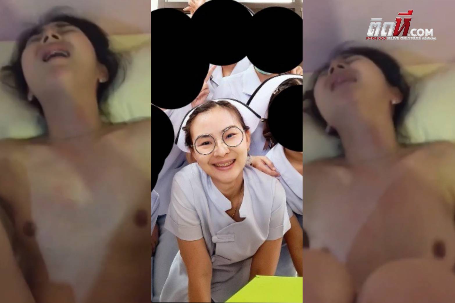 คลิปหลุด พยาบาล บุ๋มบิ๋ม หลุดทวิตเตอร์ โดนควยซอยหีเย็ดร้องครางลั่นห้อง กระหน่ำเย็ดรัวๆ จนน้ำแตกในคาหี