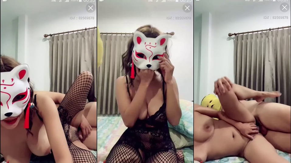 คลิปหลุดไลฟ์สด IDX-82569878 สาวหน้ากากแมว มาตั้งกล้องไลฟ์สดเย็ดกับคู่เทพ มาจับแหวกขาเย็ดเสียวซอยหีลีลาอย่างมันส์ นวดนมสุดเเจ่มงานดีจัดๆ